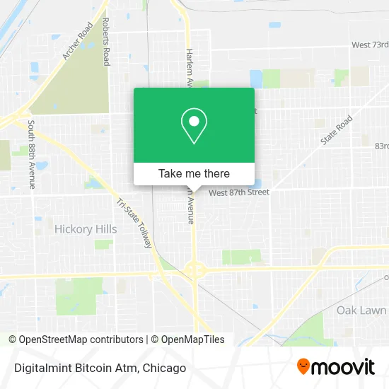 Digitalmint Bitcoin Atm map