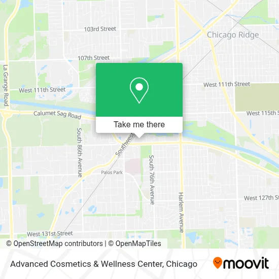 Advanced Cosmetics & Wellness Center map