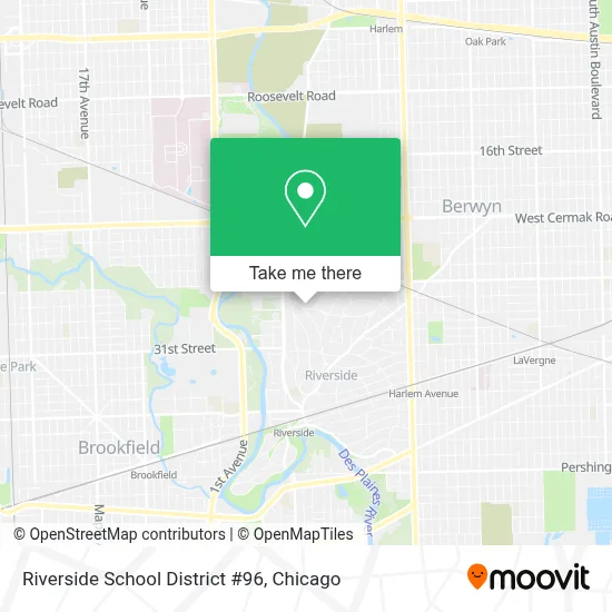 Riverside School District #96 map