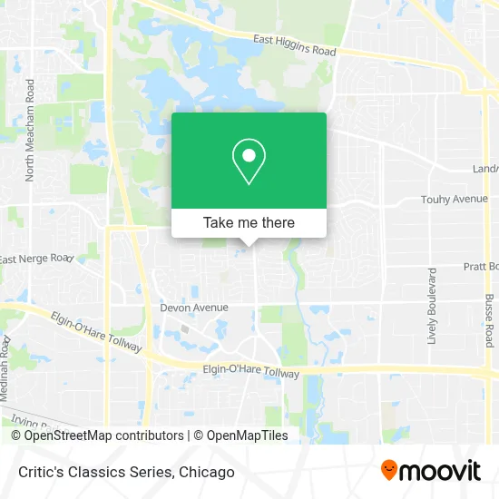 Critic's Classics Series map