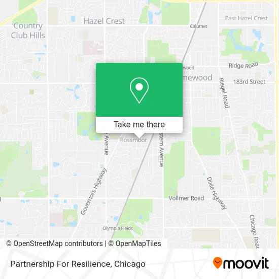 Partnership For Resilience map