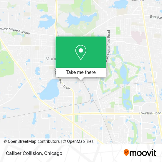 Caliber Collision map