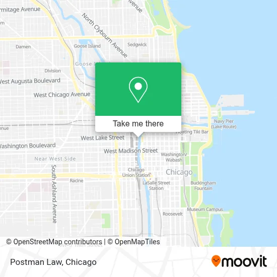 Postman Law map