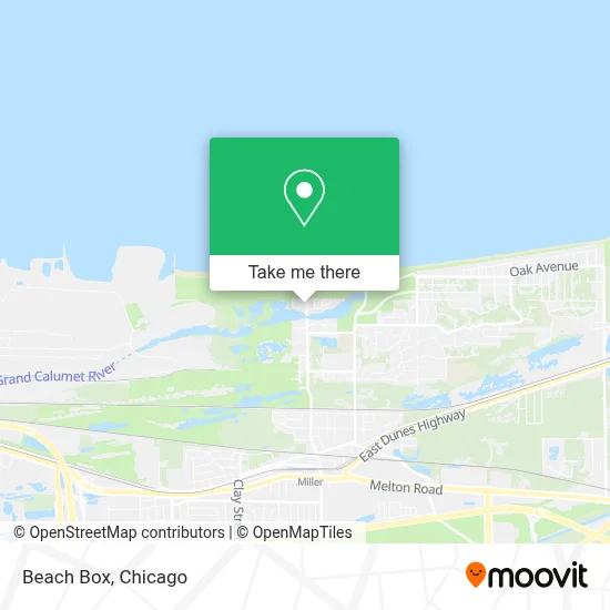 Beach Box map