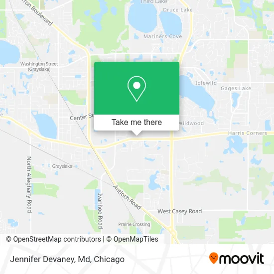 Jennifer Devaney, Md map