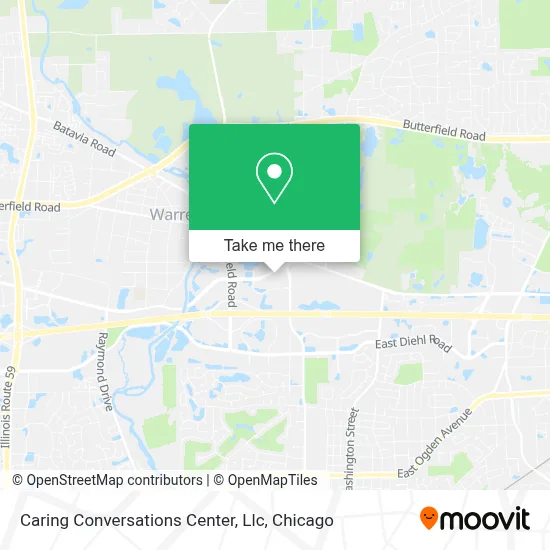 Caring Conversations Center, Llc map
