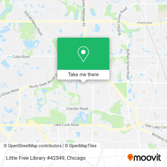 Little Free Library #42549 map