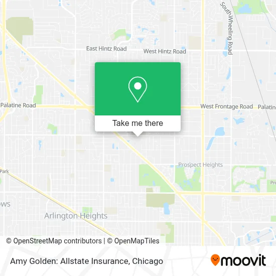 Amy Golden: Allstate Insurance map