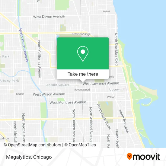 Megalytics map