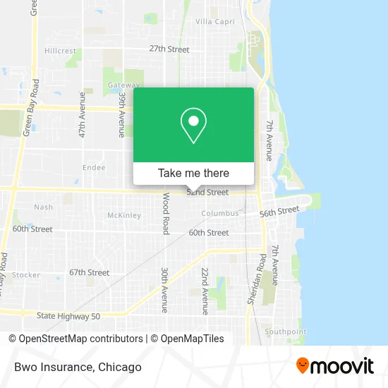 Bwo Insurance map