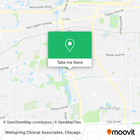 Wellspring Clinical Associates map