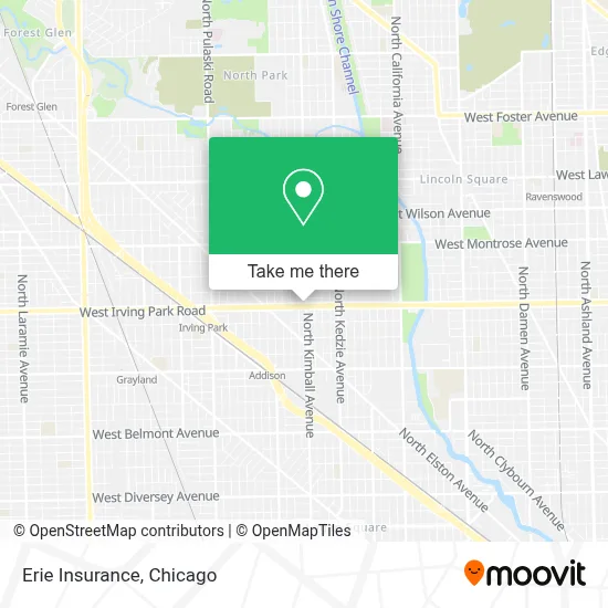 Erie Insurance map
