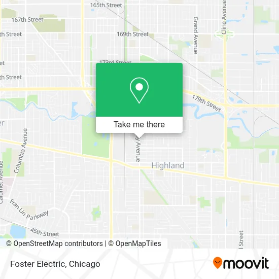Foster Electric map