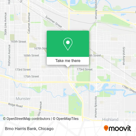 Bmo Harris Bank map