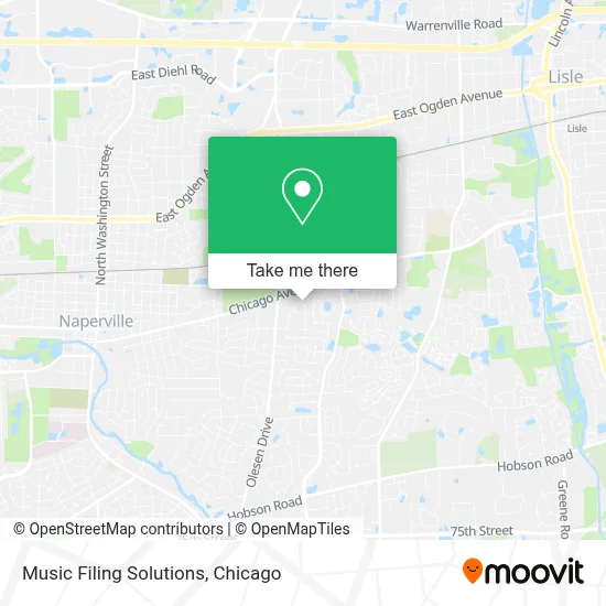 Music Filing Solutions map