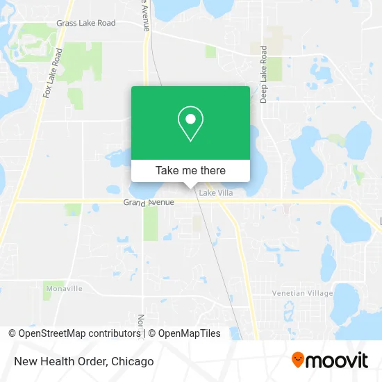 New Health Order map
