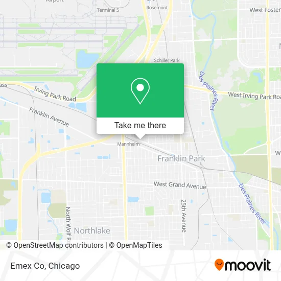 Emex Co map