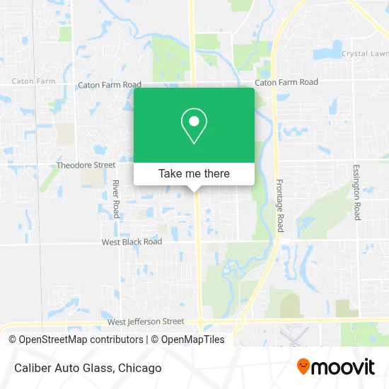 Caliber Auto Glass map