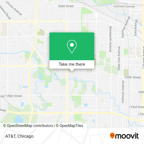 At&T map