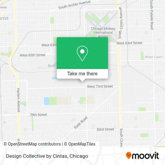 Design Collective by Cintas map