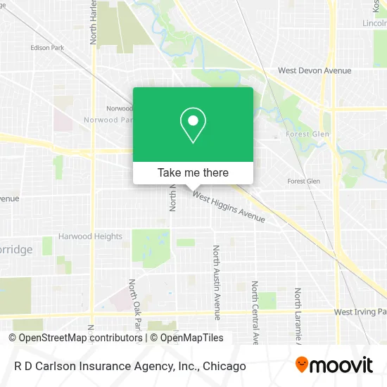 R D Carlson Insurance Agency, Inc. map