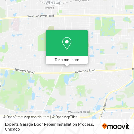 Experts Garage Door Repair Installation Process map