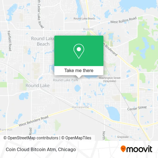 Coin Cloud Bitcoin Atm map