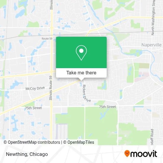 Newthing map