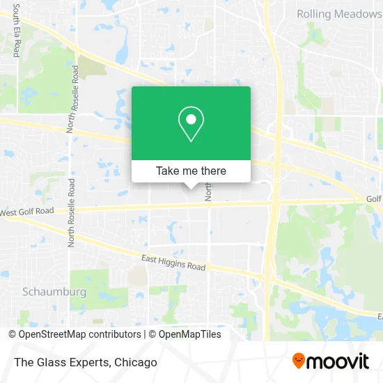 The Glass Experts map