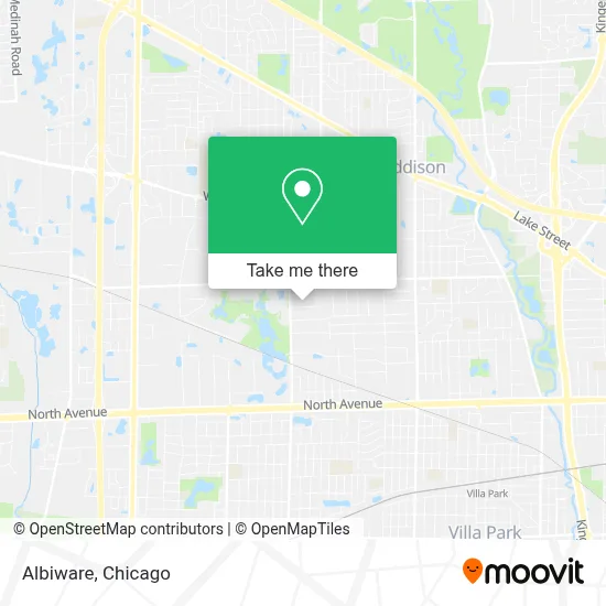 Albiware map