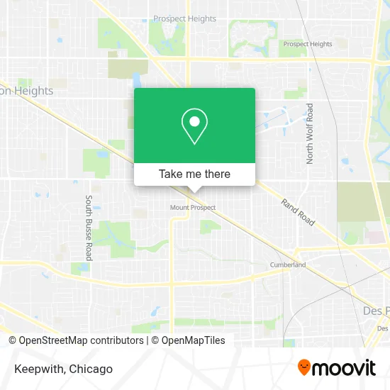 Keepwith map