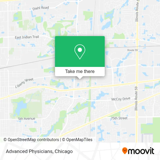 Advanced Physicians map