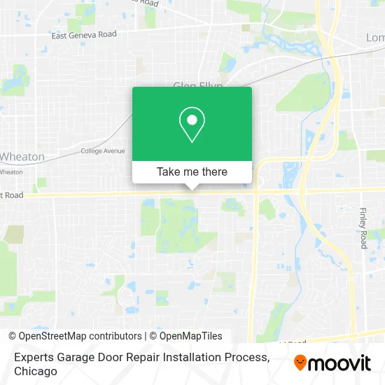 Experts Garage Door Repair Installation Process map