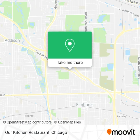 Our Kitchen Restaurant map