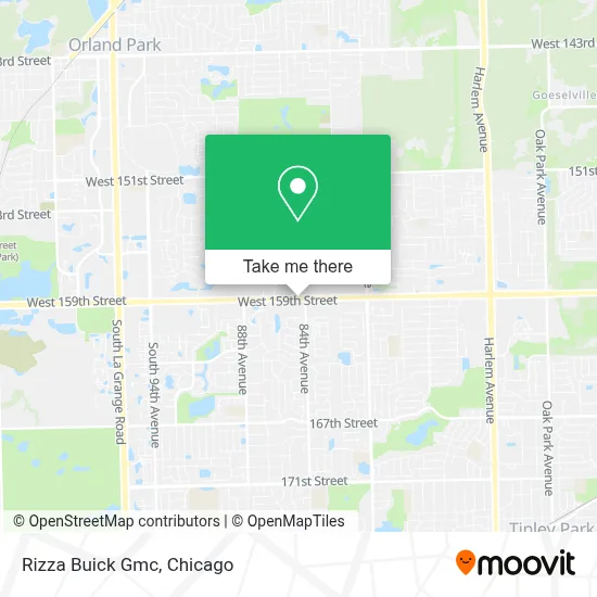 Rizza Buick Gmc map