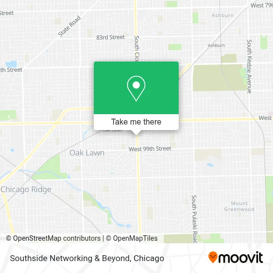 Southside Networking & Beyond map