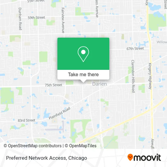 Preferred Network Access map