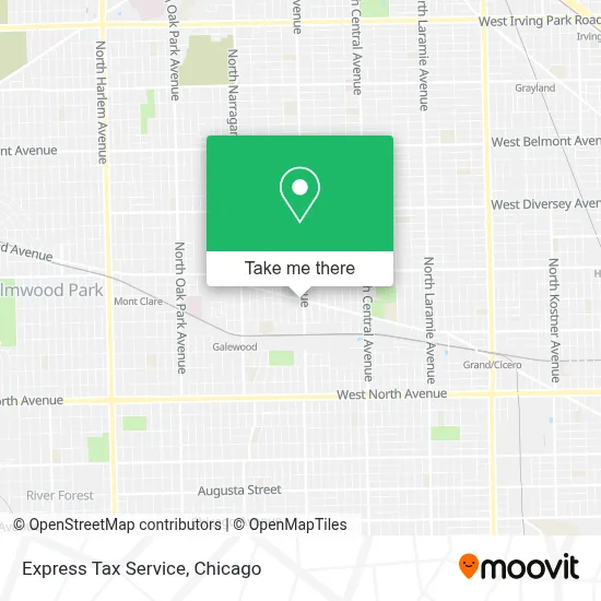 Express Tax Service map