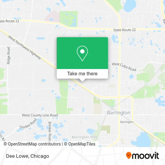 Dee Lowe map