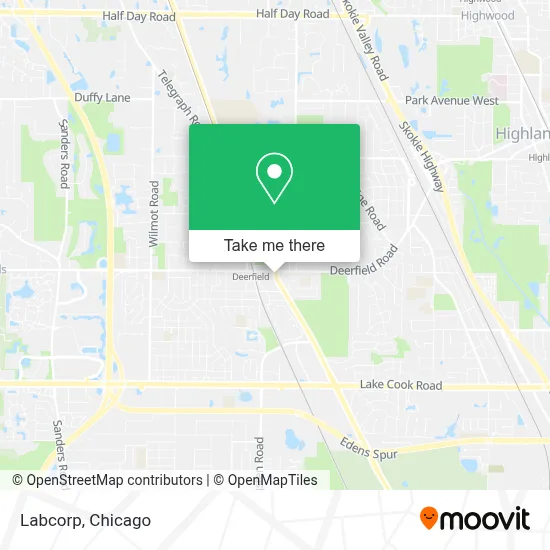 Labcorp map