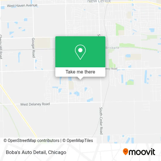 Boba's Auto Detail map