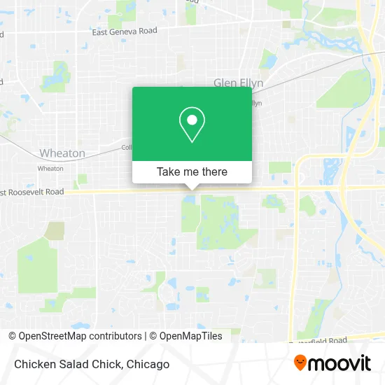 Chicken Salad Chick map
