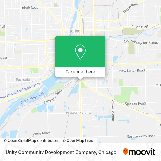 Unity Community Development Company map