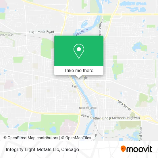 Integrity Light Metals Llc map