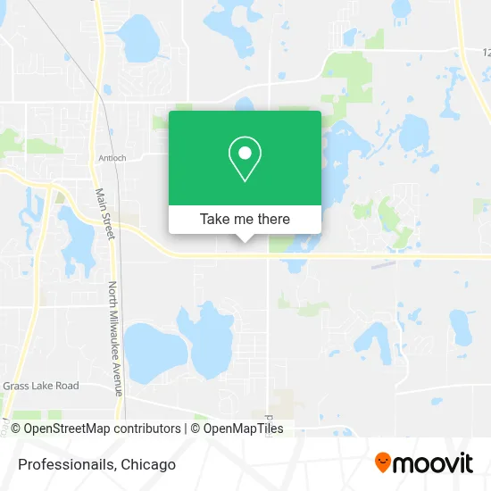 Professionails map