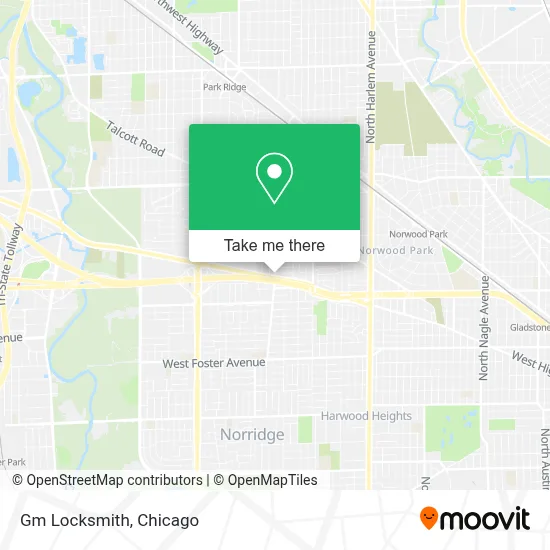Gm Locksmith map