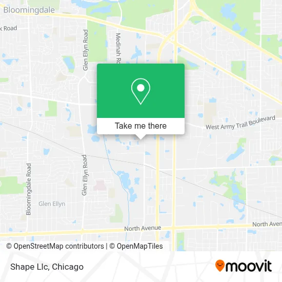 Shape Llc map