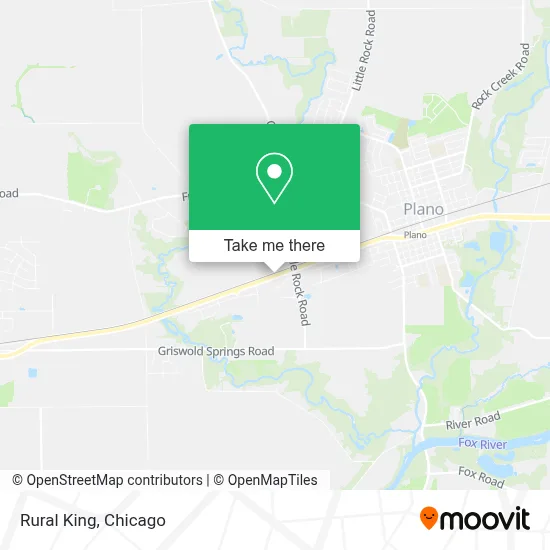 Rural King map