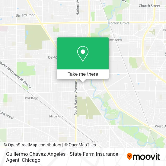 Guillermo Chavez-Angeles - State Farm Insurance Agent map