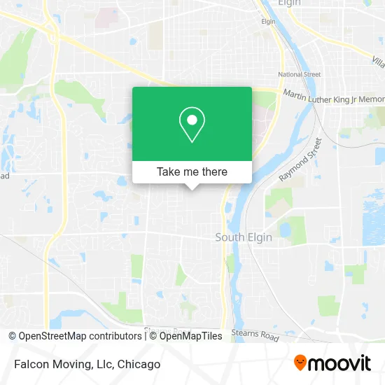 Falcon Moving, Llc map